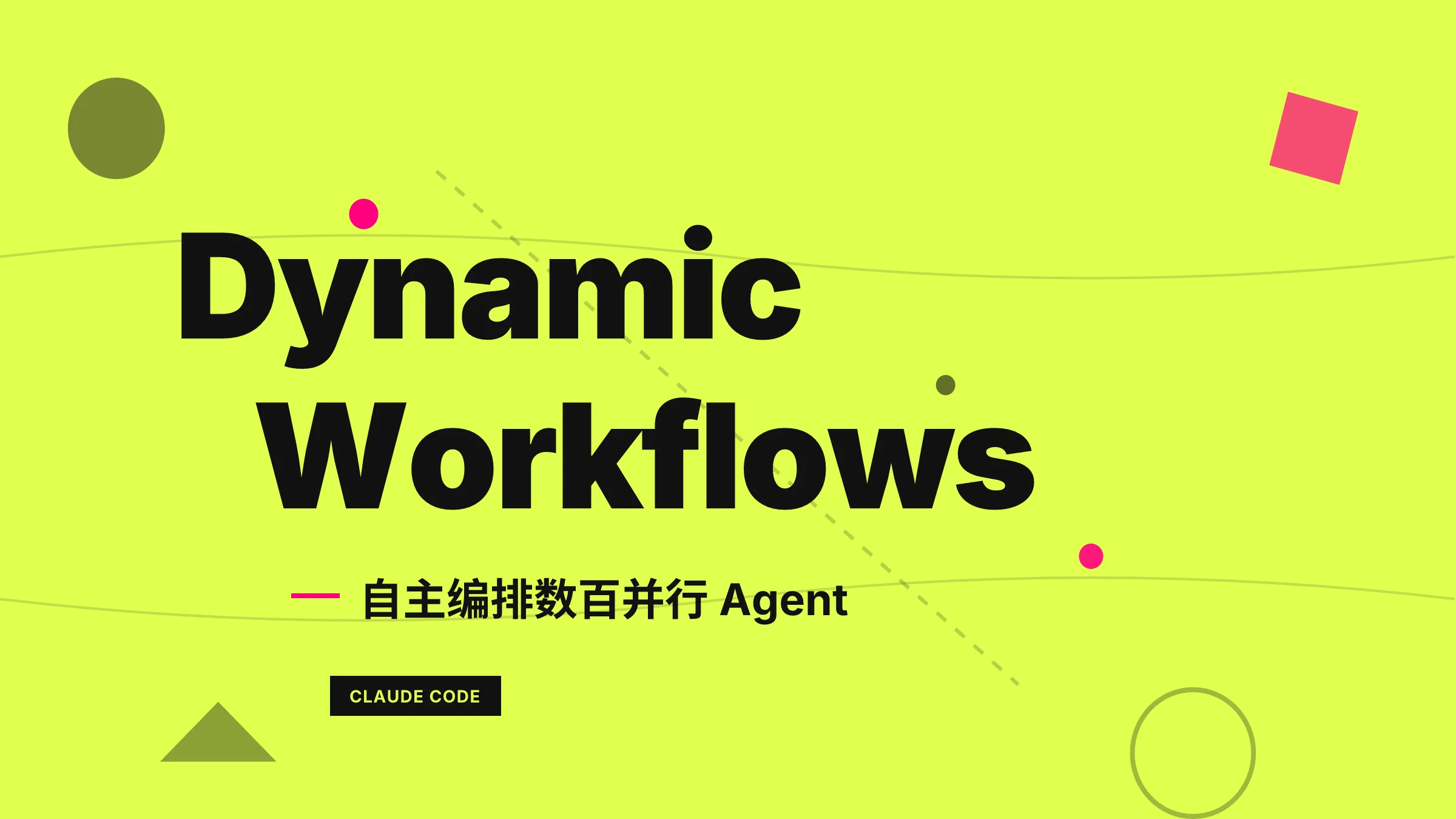 Claude Code 推出 Dynamic Workflows：自主编排数百并行 Agent